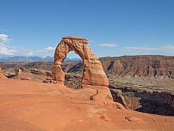 Delicate Arch in Arches National Park (Utah)