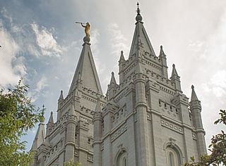 The Salt Lake City Temple.