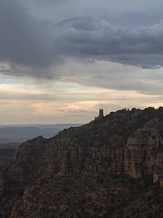The Desert View Watchtower.