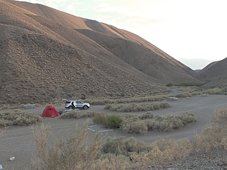 Kamperen (Wildrose camping).
