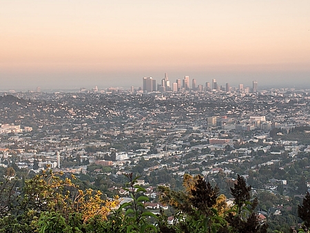 Los Angeles genomen vanaf het Griffith Observatory.
