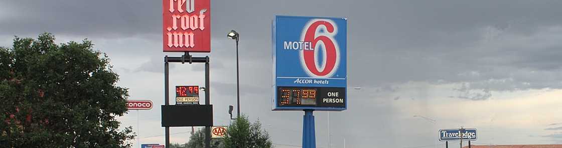 Amerika - Motels en hotels