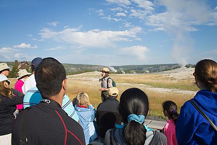 Ranger program in Yellowstone NP.